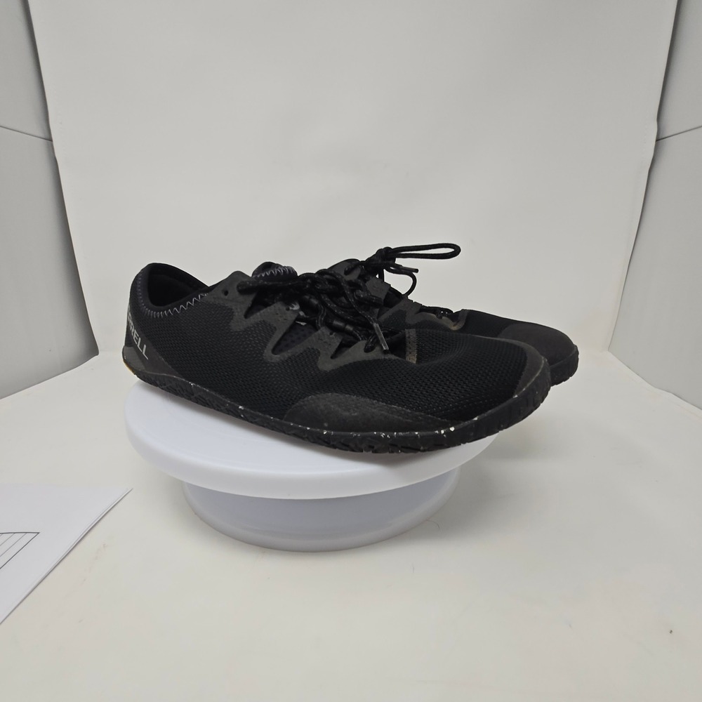 Merrell Vapor Glove 6 Mens 9.5 Black Barefoot Running Shoes J135365 Vibram